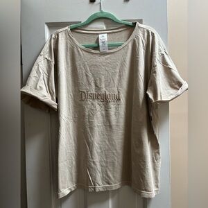 Disneyland Resort Mickey Mouse Monochromatic Tee Shirt - Tan & Taupe
